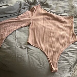 One shoulder bodysuit